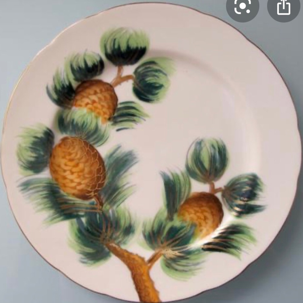 Vintage Saji Handpainted plate 6/401 50’s-70’s